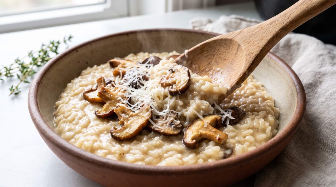 Mushroom Risotto